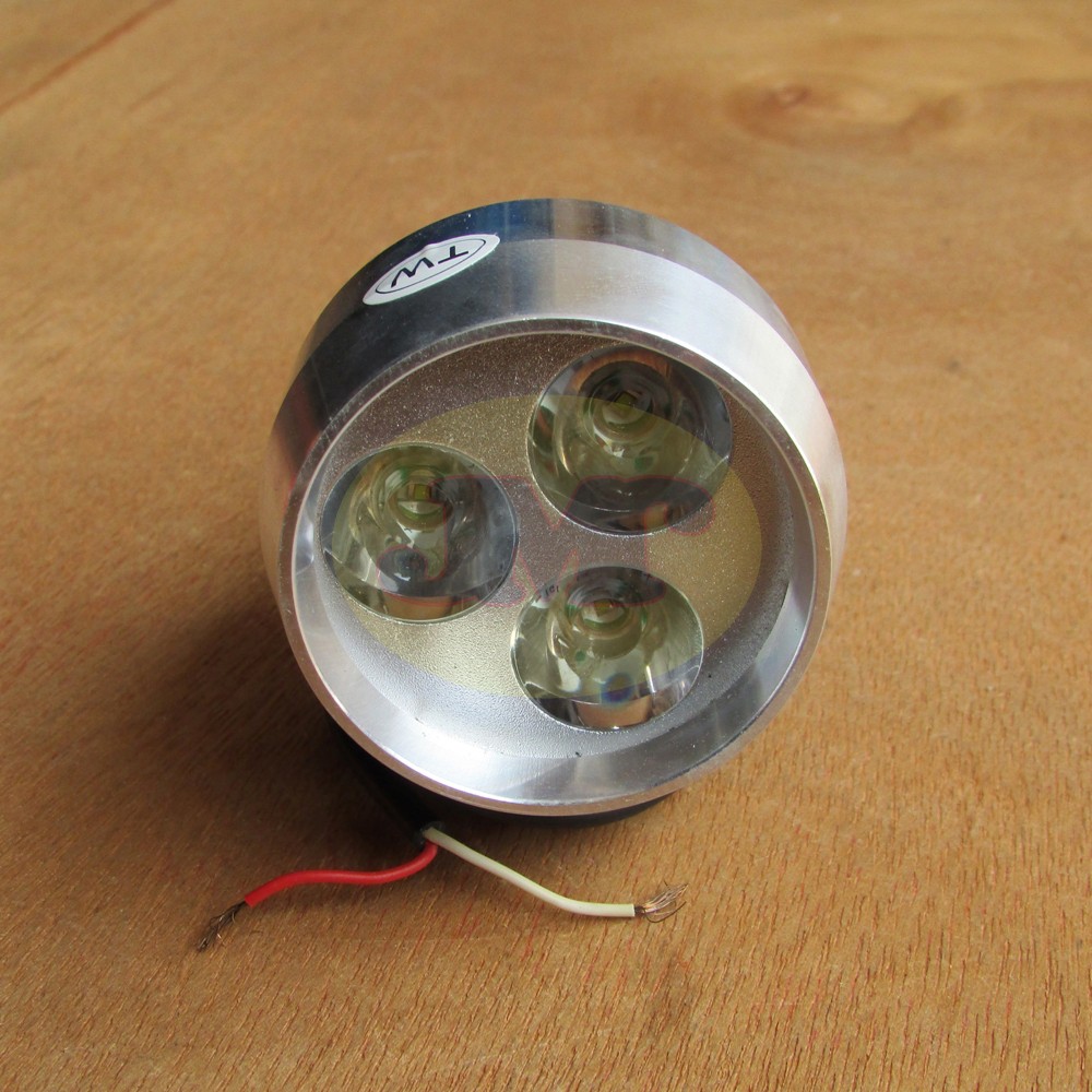Lampu Tembak Fokus Motor Dan Mobil Variasi Aksesoris Lampu Tembak Luxeon 3LED 24V Diameter 3Cm Super