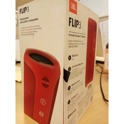 Unik JBL Flip 3 portable bluetooth speaker   Red