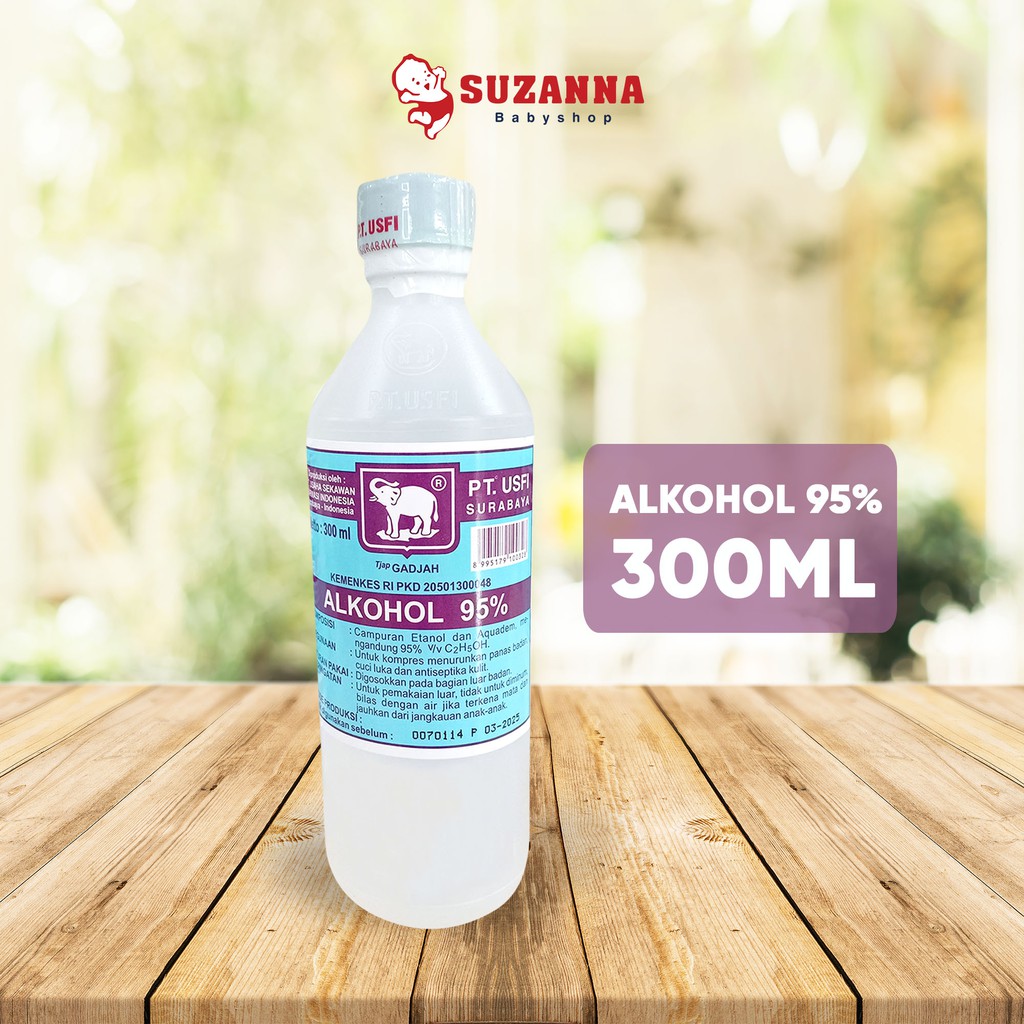 Cap Gajah Alkohol 95% 300ml