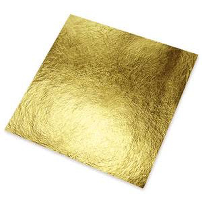 

Star Seller GOLD LEAF / kertas gilding foil paper emas silver perak slime hiasan Unik