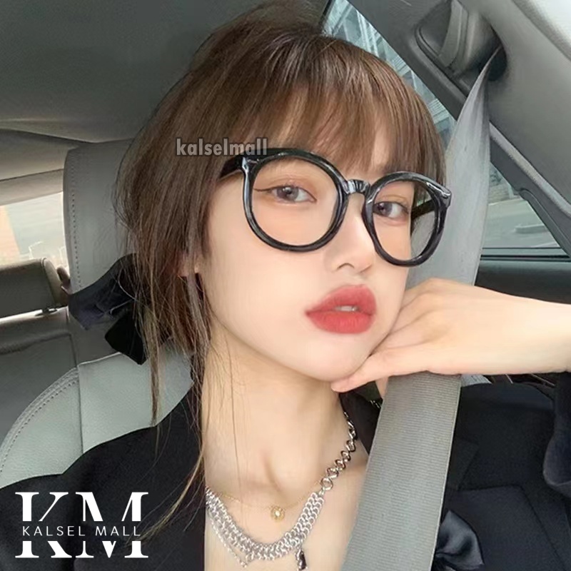 Kacamata Hp &amp; Komputer Anti Radiasi Frame Lensa Blue Ray Light Kaca mata Pria Wanita Kcamata Bulat Lonjong Transparan Viral Tiktok Artis Selebgram Artis KCP7