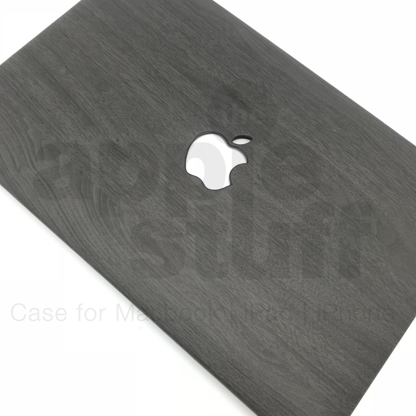 Macbook Case WOOD BLACK