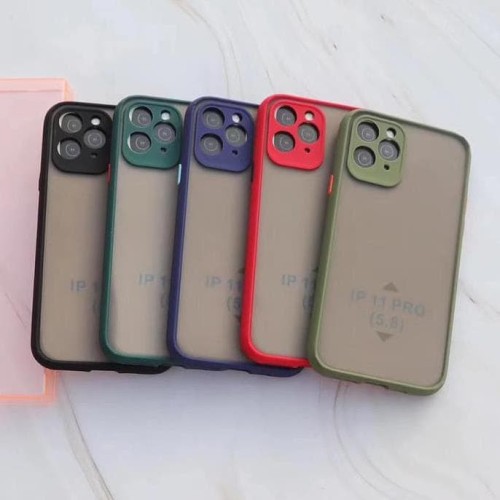 IPHONE 13/13 PRO/13 PRO MAX CASE Matte Colored Dove Pelindung Kamera