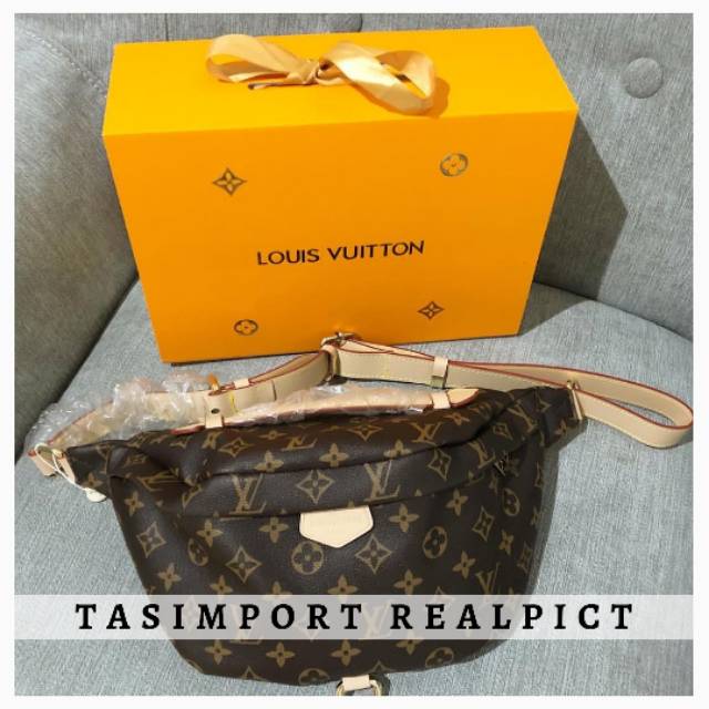 SALE TERMURAH  LV Bumbag Premium Quality Monogram - Tas Crossbody Tas Pinggang LV Realpict video