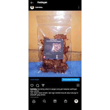 

kue kering coklat aisyah