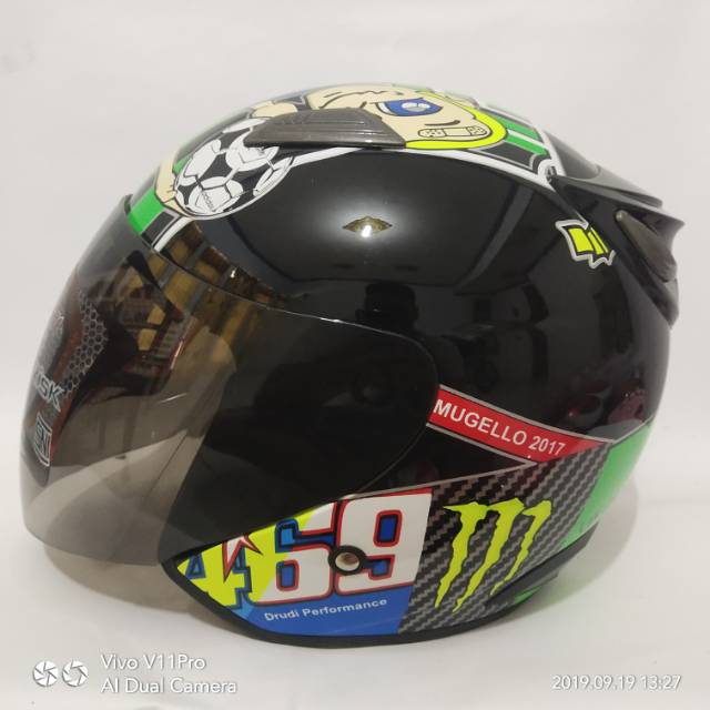 Helm Motif Rossi VRC Centro