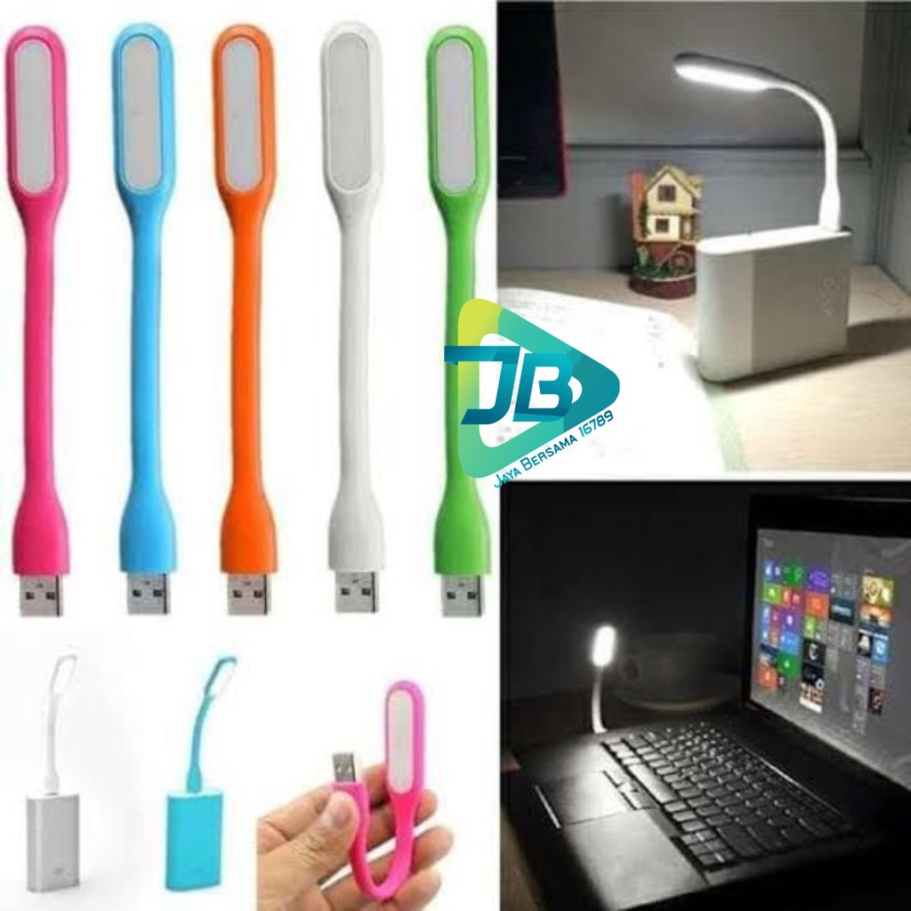 LAMPU LED SIKAT GIGI USB FLEXIBEL Emergensi/BACA/TIDUR/Emergeny Lamp TERANG NON PACKING ORIGINAL JB5199