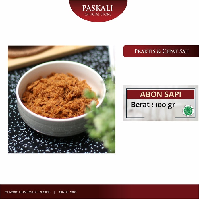 

ABON- ABON SAPI 100 GR - PASKALI BANDUNG -MAKANAN-KERING.