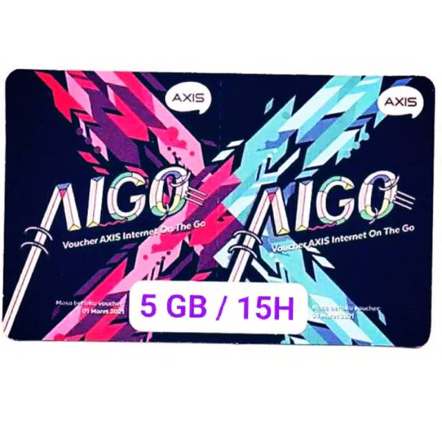 Voucher Axis 5gb 15 hari