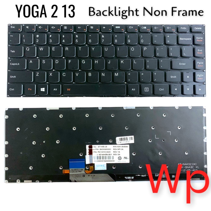 Keyboard Laptop Lenovo Yoga 2 13 YOGA 3 14 E31-70 E31-80