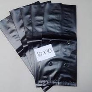 Polybag Hitam 1 KG ( 10 cm x  10 cm )
