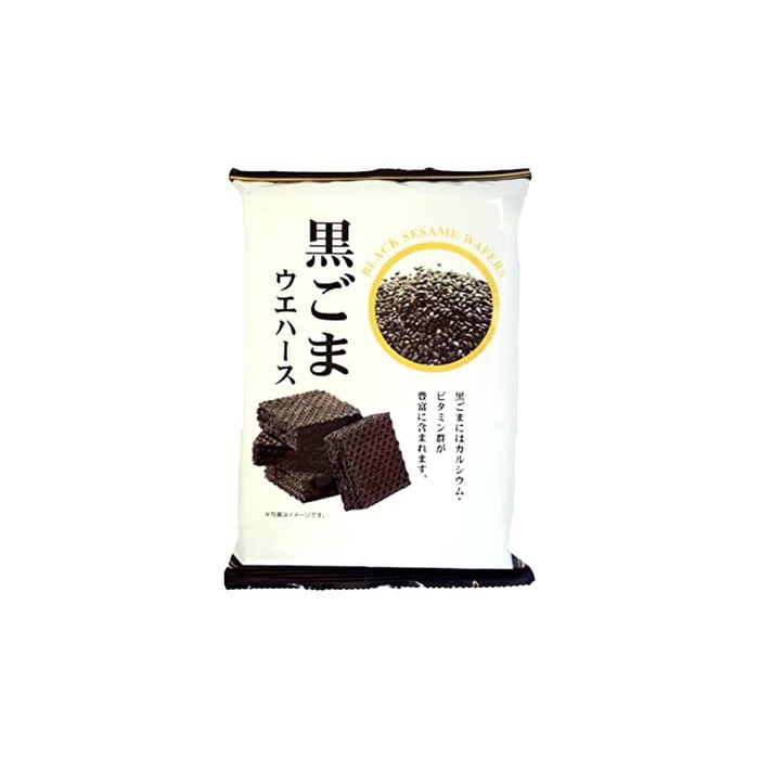 

#HANDCARRY Miuraseika Black Sesame Wafer 70g - UFOHCR0640