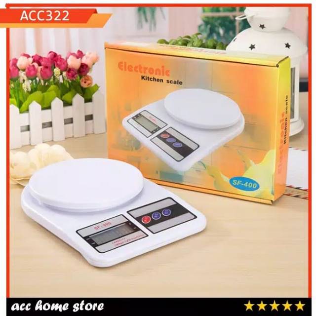 Timbangan Dapur Digital / Elektronic Kitchen Scale Max 10Kg