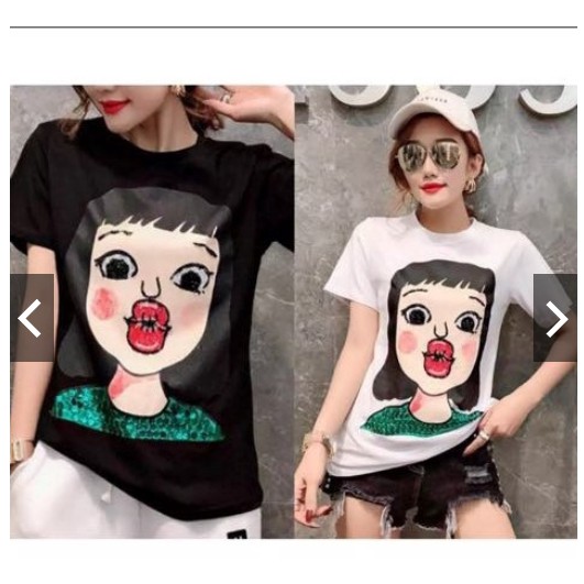 FIFI FASHION TSHIRT CEWE MONYONKS TUMBLER TEE