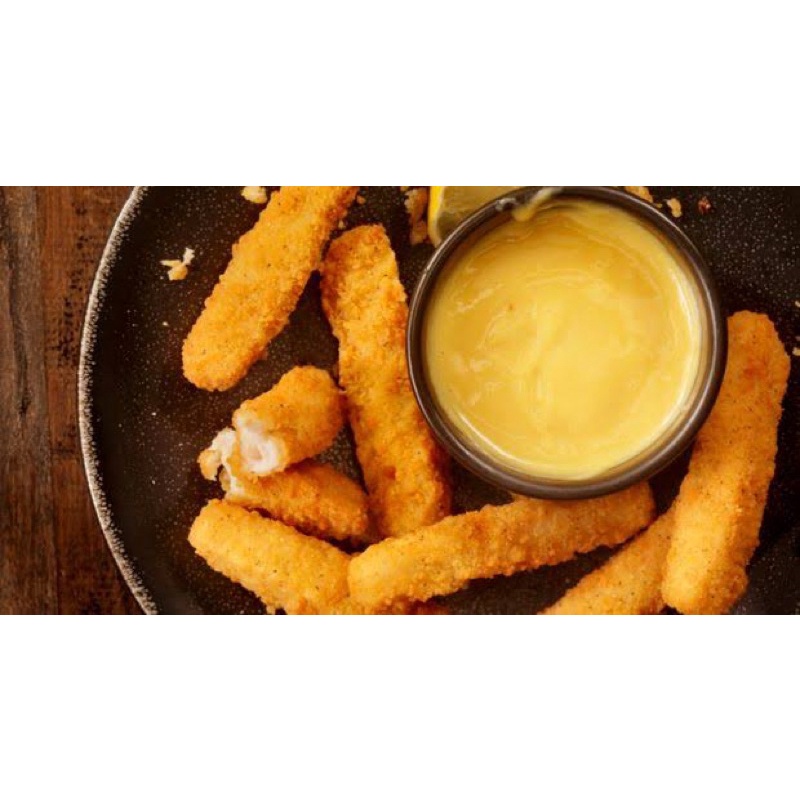 

premium chicken fingers 1kg nugget ayam fillet
