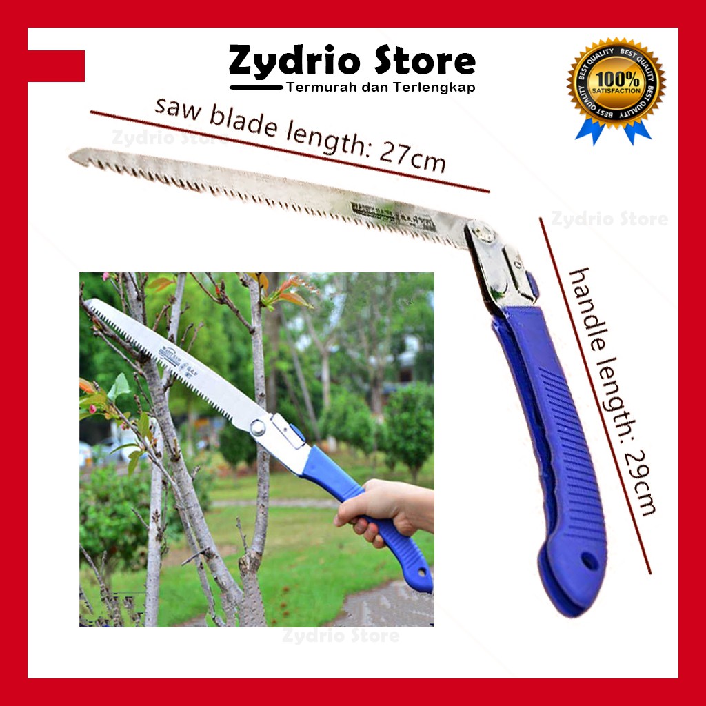 Gergaji Lipat Sebaguna Portable / Folding Saw Potong Kayu Stainless