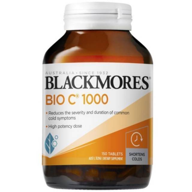 Blackmores Bio C 1000 Vitamin Vit C 1000 - 150 caps