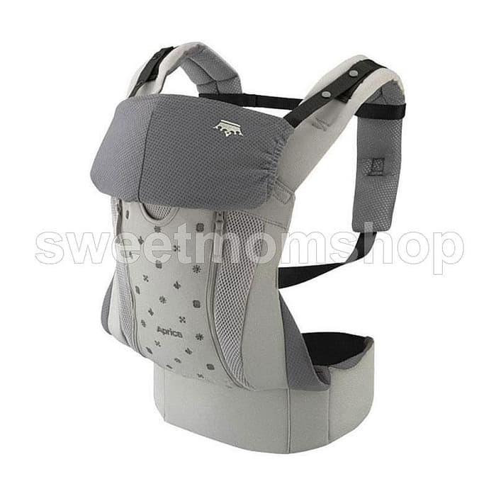 Sweetmomshop Aprica colanhug Original kingdom grey gendongan