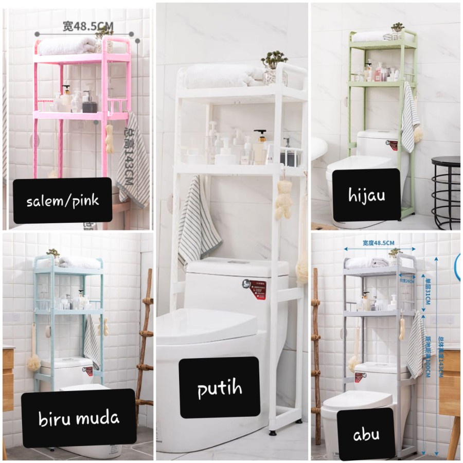 Rak Kamar mandi Tempat Sabun Rak handuk Rak kosmetik Toilet Rack M935