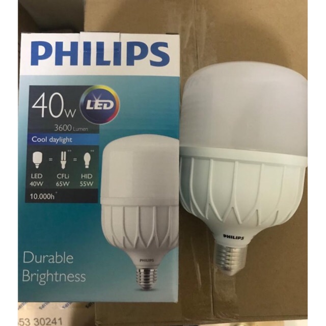 Jual Lampu Bohlam Led Philips 40 Watt Putih Cool Daylight 40w