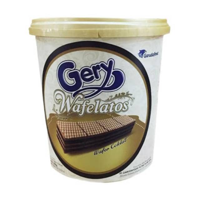 

Gerry waferlatos wafer krim coklat toples 280gr