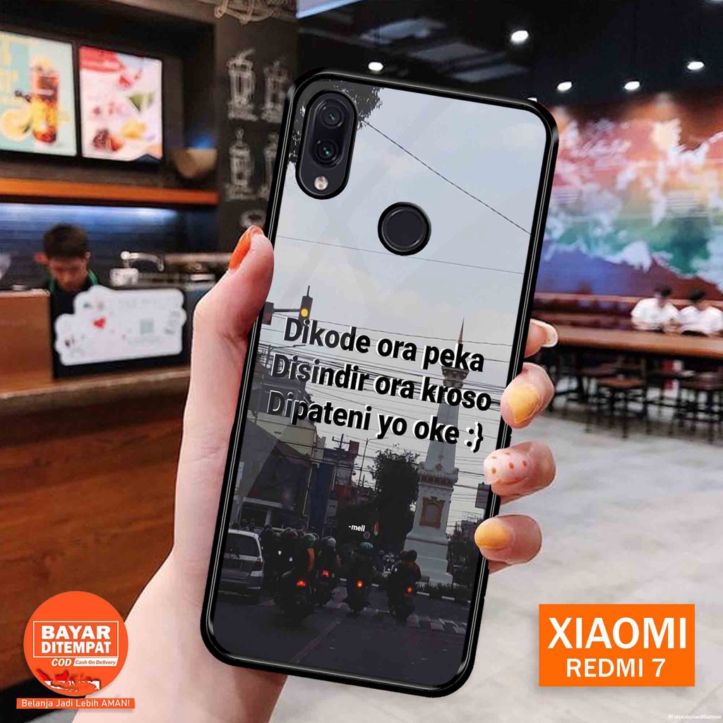 Case Redmi 7 - Hardcase Xiaomi Redmi 7  - Softcase Xiaomi Redmi 7 - Cassing Elegant Xiaomi Redmi 7 -