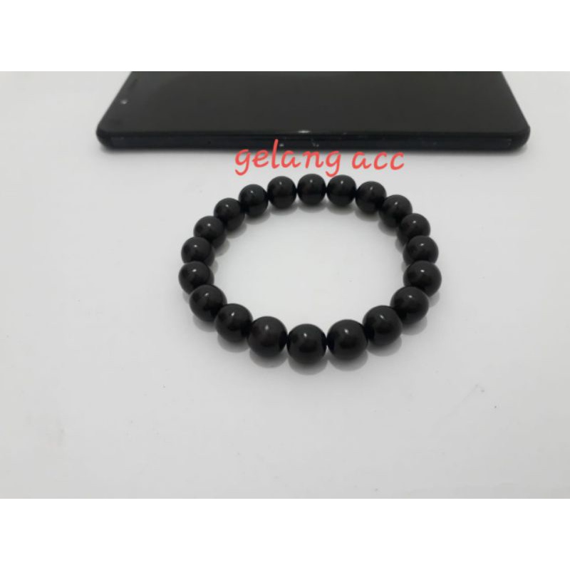 gelang galih kayu stigi hitam asli