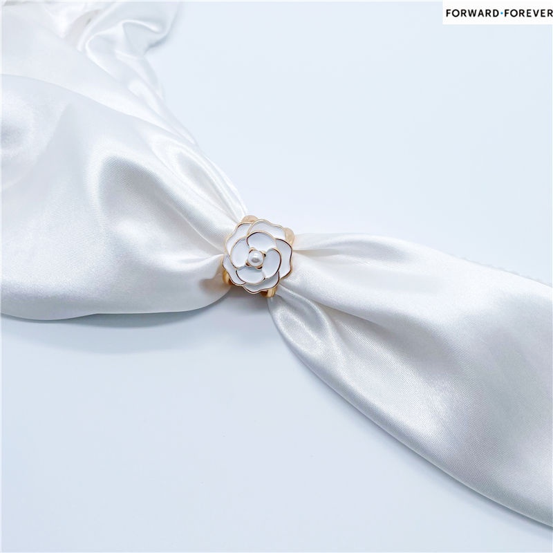 Bros Peniti Desain Bunga Kamelia Hias Berlian Imitasi Untuk Wanita M40273