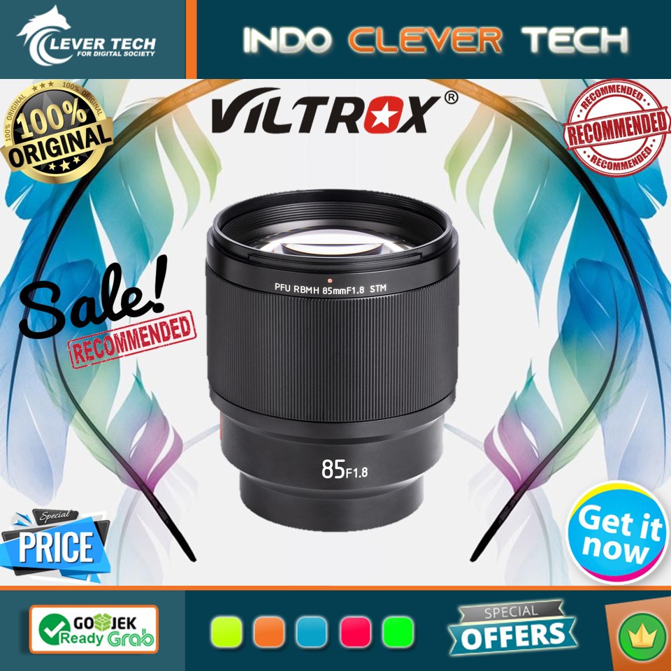 Viltrox PFU RBMH 85mm f/1.8 STM Lens for Sony E