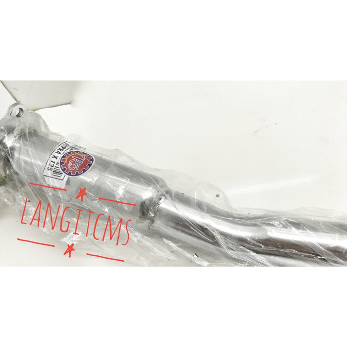 CMS Leher Knalpot Sambungan Knalpot Supra X 125 Honda Chrome stainless
