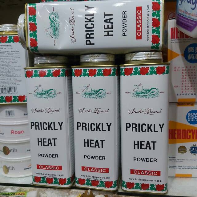 Bedak gatal Prickly heat