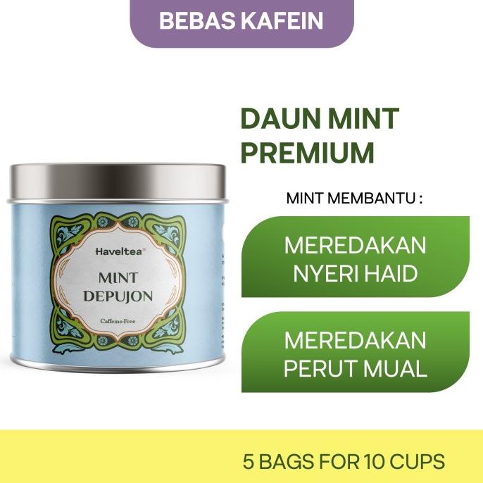 

MINT DEPUJON | Mini Tin | Haveltea | Teh Mint | Peppermint Tea