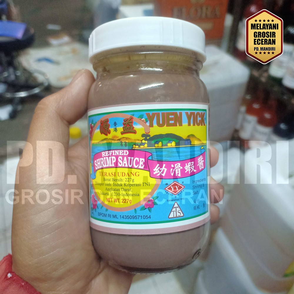 

YUEN YICK SHRIMP SAUCE TERASI UDANG 227 GR