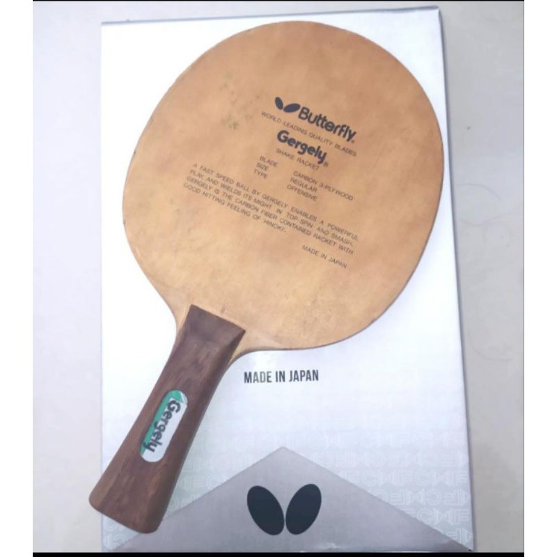 Terbaik Blade Legendaris Butterfly Gergely OLD TAG kupu Hitam special edition