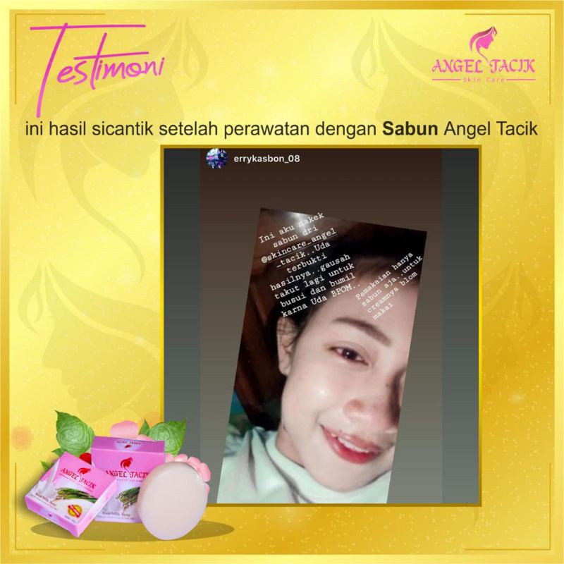 SABUN WHITENING ANGEL TACIK