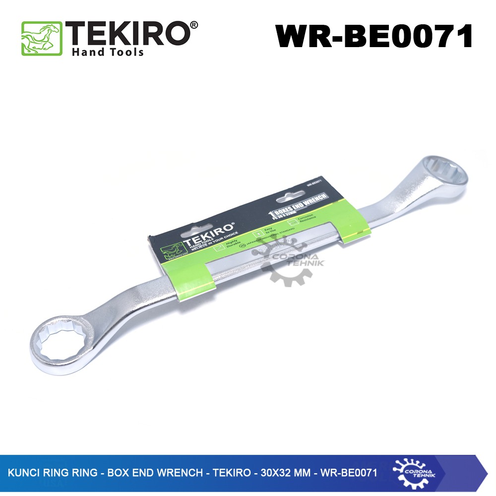 WR-BE0071 - Kunci Ring Ring - Box End Wrench - Tekiro - 30x32 mm