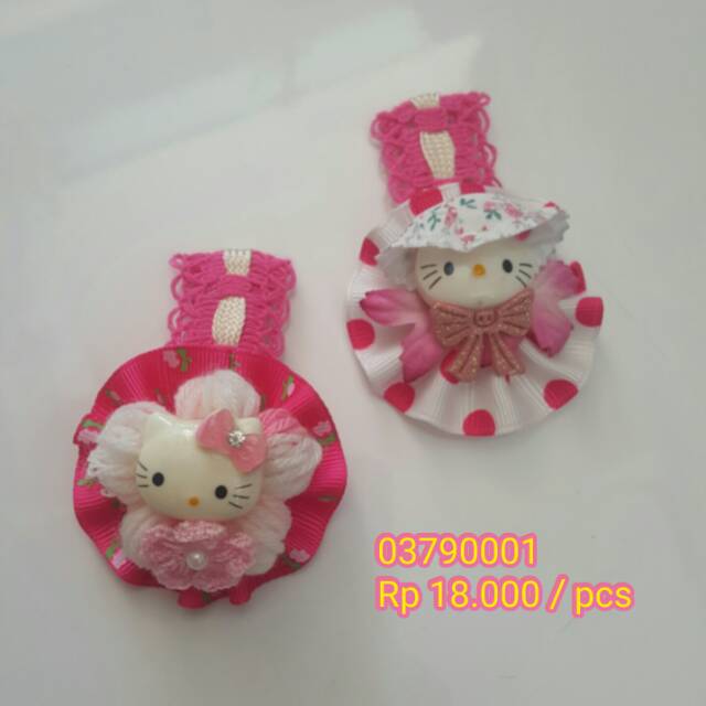 Jepit rambut anak hello kitty