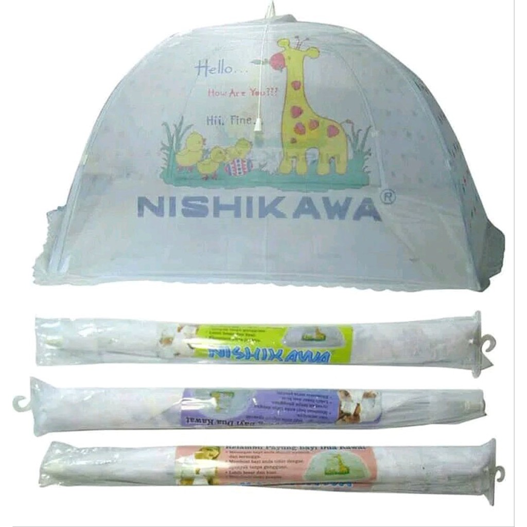 Kelambu Payung Bayi 2 Kawat KELAMBU BAYI TARIK NISHIKAWA-KELAMBU BAYI TARIK MURAH BERKUALITAS-KOJONG
