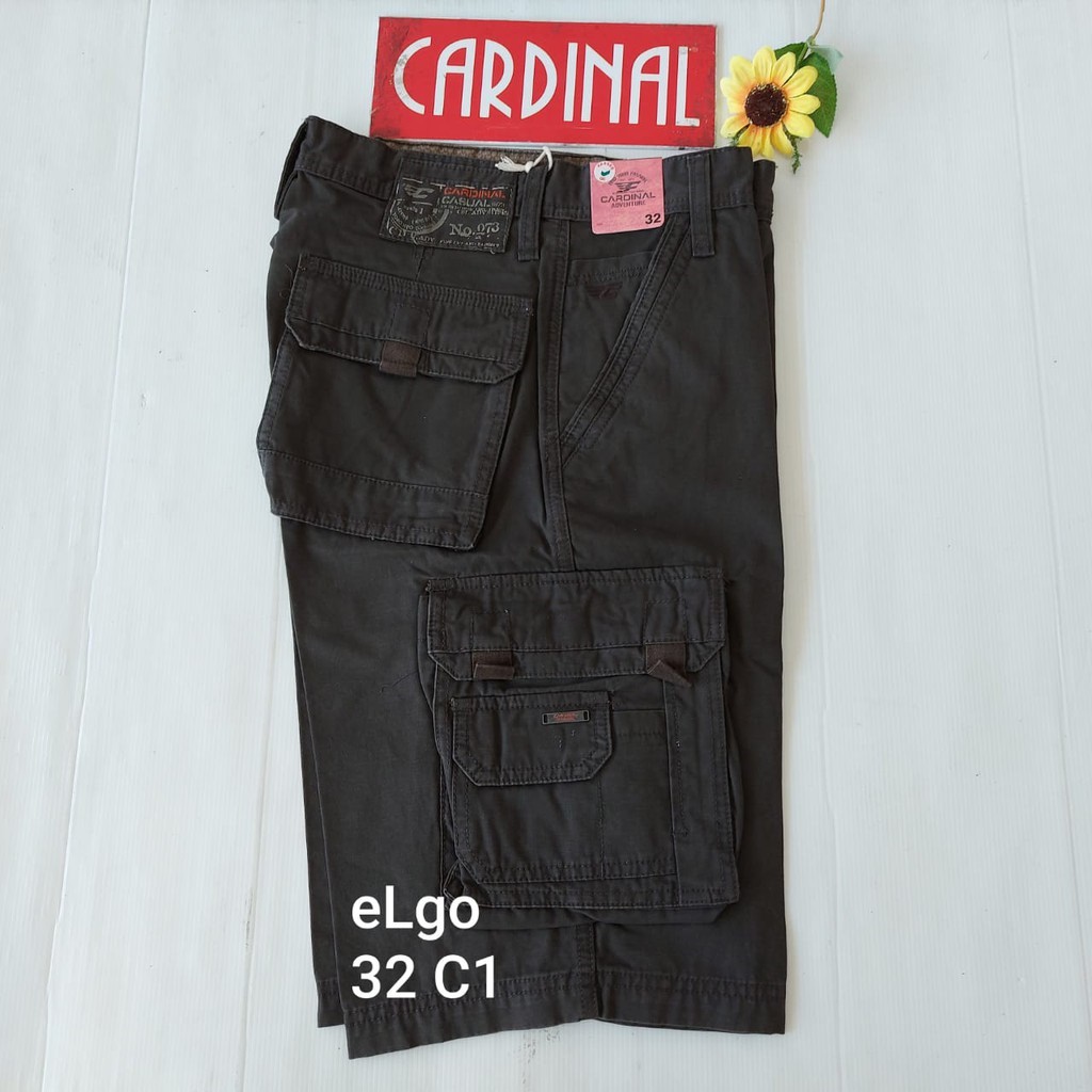 BB 32- C KPL CARDINAL KEMPOL CASUAL Celana Pendek Kempol Fashion Pria Brand Kekinian