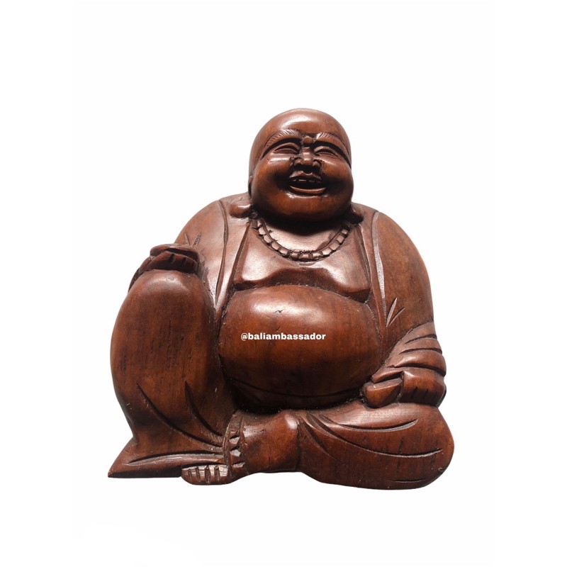 PATUNG BUDHA KECIL KAYU