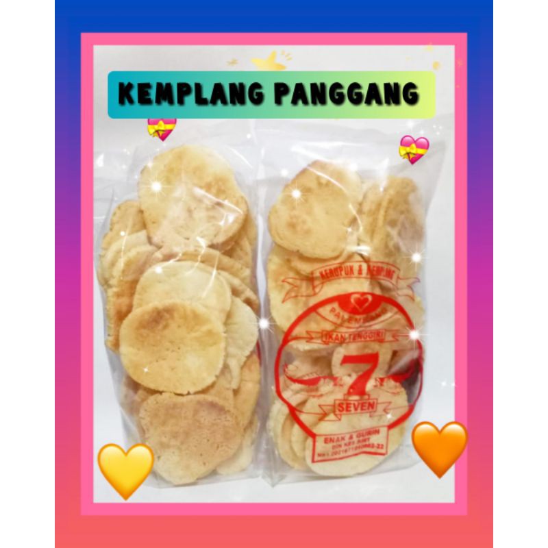 

KEMPLANG KERUPUK PANGGANG BULAT PALEMBANG