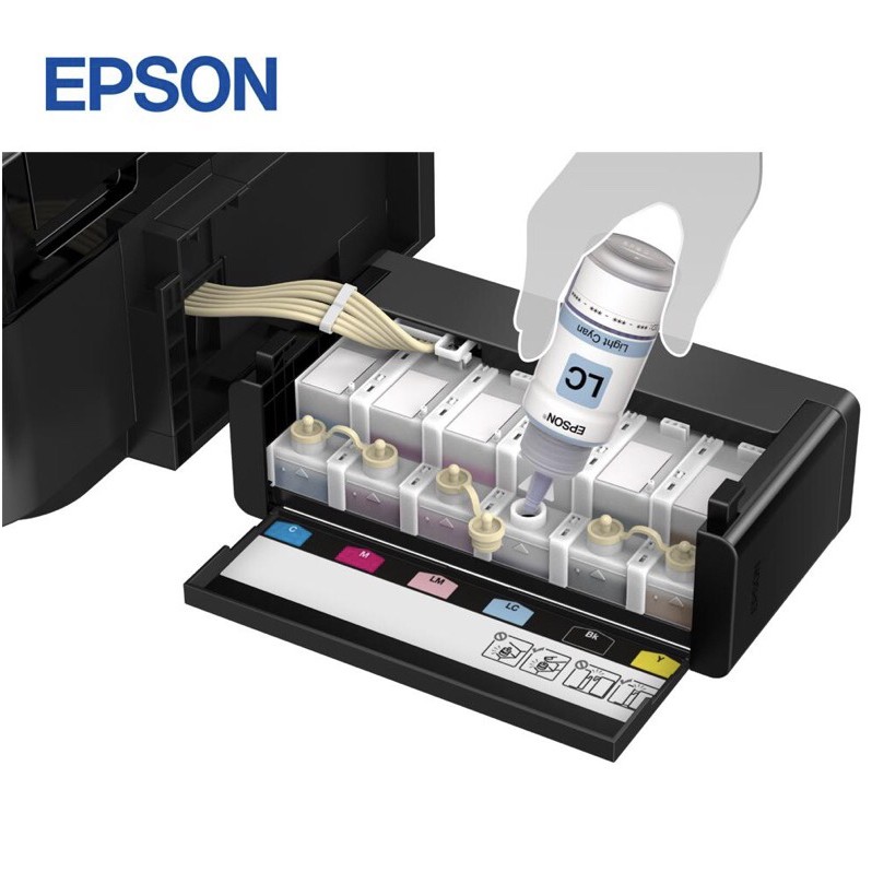 Epson L850 Printer Photo Multifungsi 6 Colour Print Scan Copy