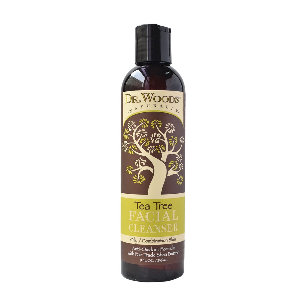 Dr Woods Naturally Tea Tree Facial Cleanser 236 Ml