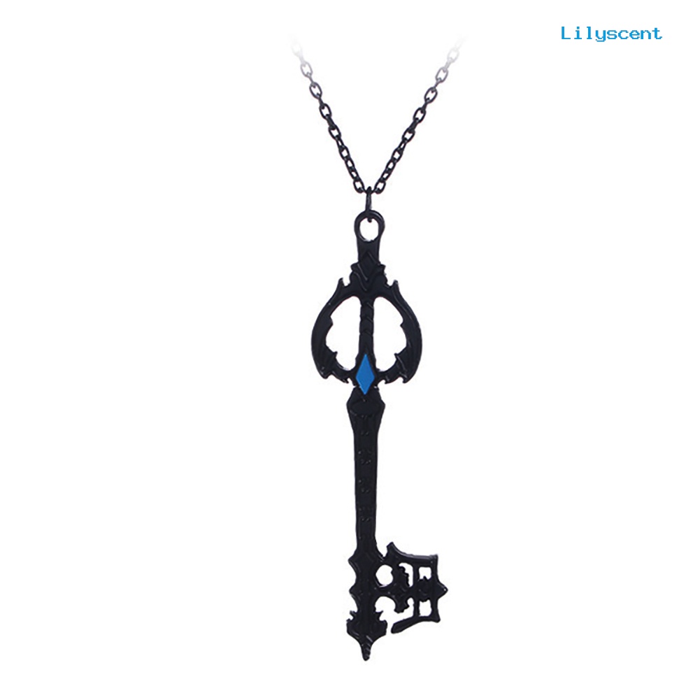 Kalung Dengan Liontin Anime Kingdom Hearts Oblivion Keyblade Untuk Pria Dan Wanita