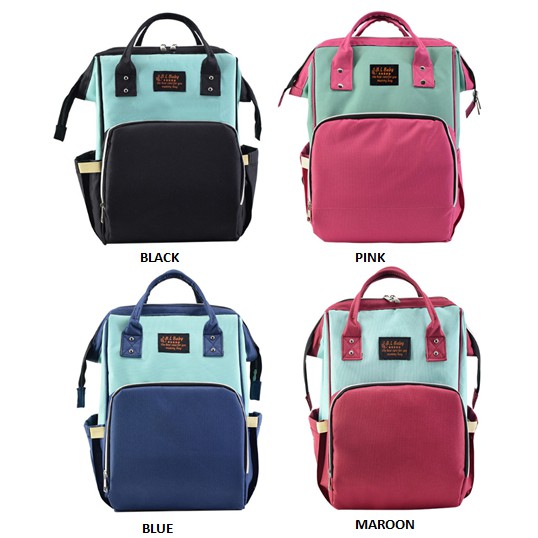 Tas Ransel Diaper Bayi / Tas Ransel Popok Bayi / Tas Ransel B.L Baby / Tas Organizer Ibu