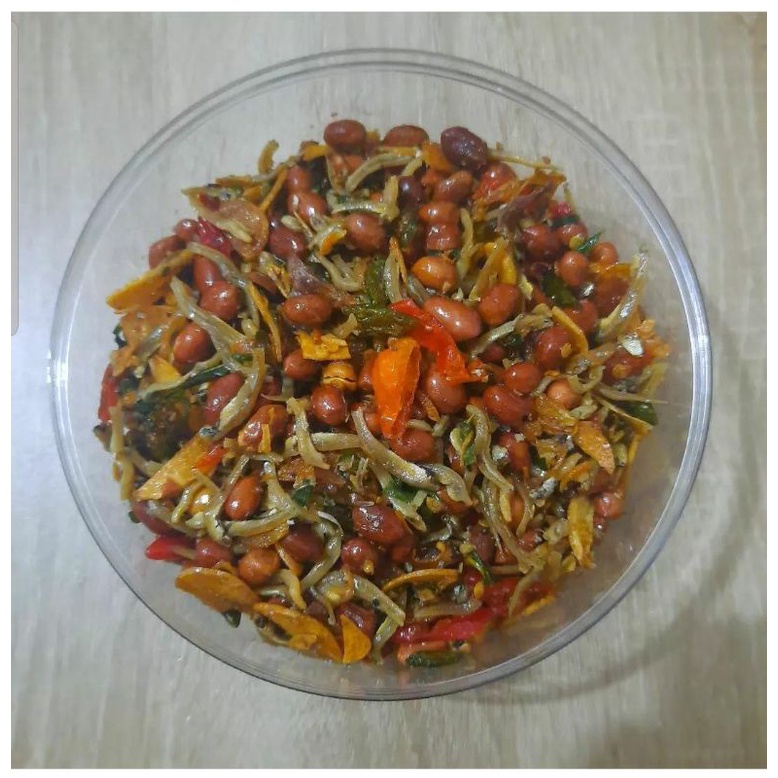 

Oseng Teri Kacang