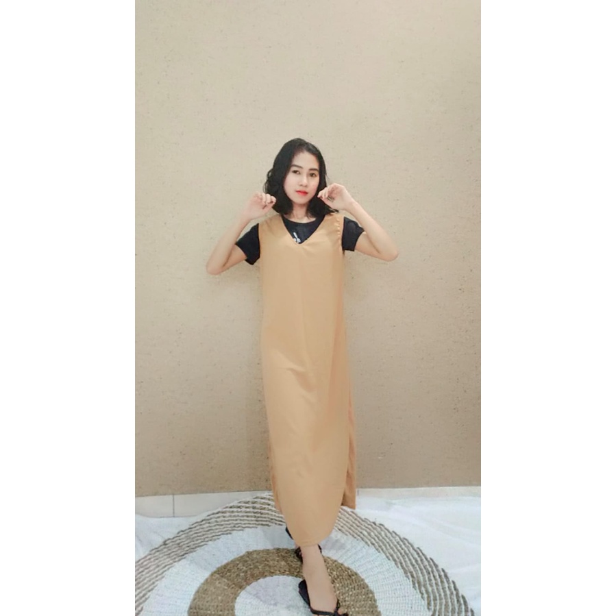 FC- DRESS YUBIN MUSLIMAH | OVERALL WANITA MUSLIM KOREAN STYLE