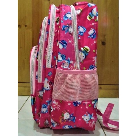 1008 - Tas Ransel Sekolah Anak SD Import Hello Kitty 6D