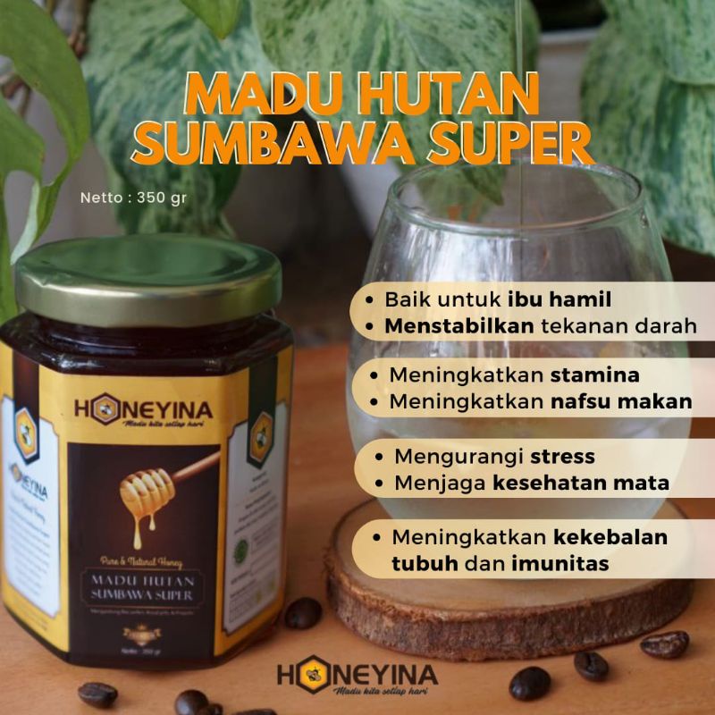 

Madu Hutan Sumbawa 350g/ Madu Asli Hutan Premium/ Madu Hutan Super
