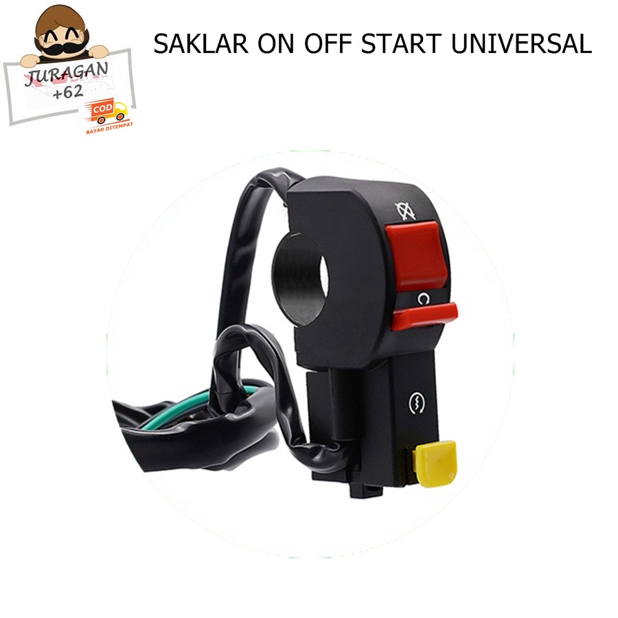 Saklar On Off Start Stater Motor Modif Universal